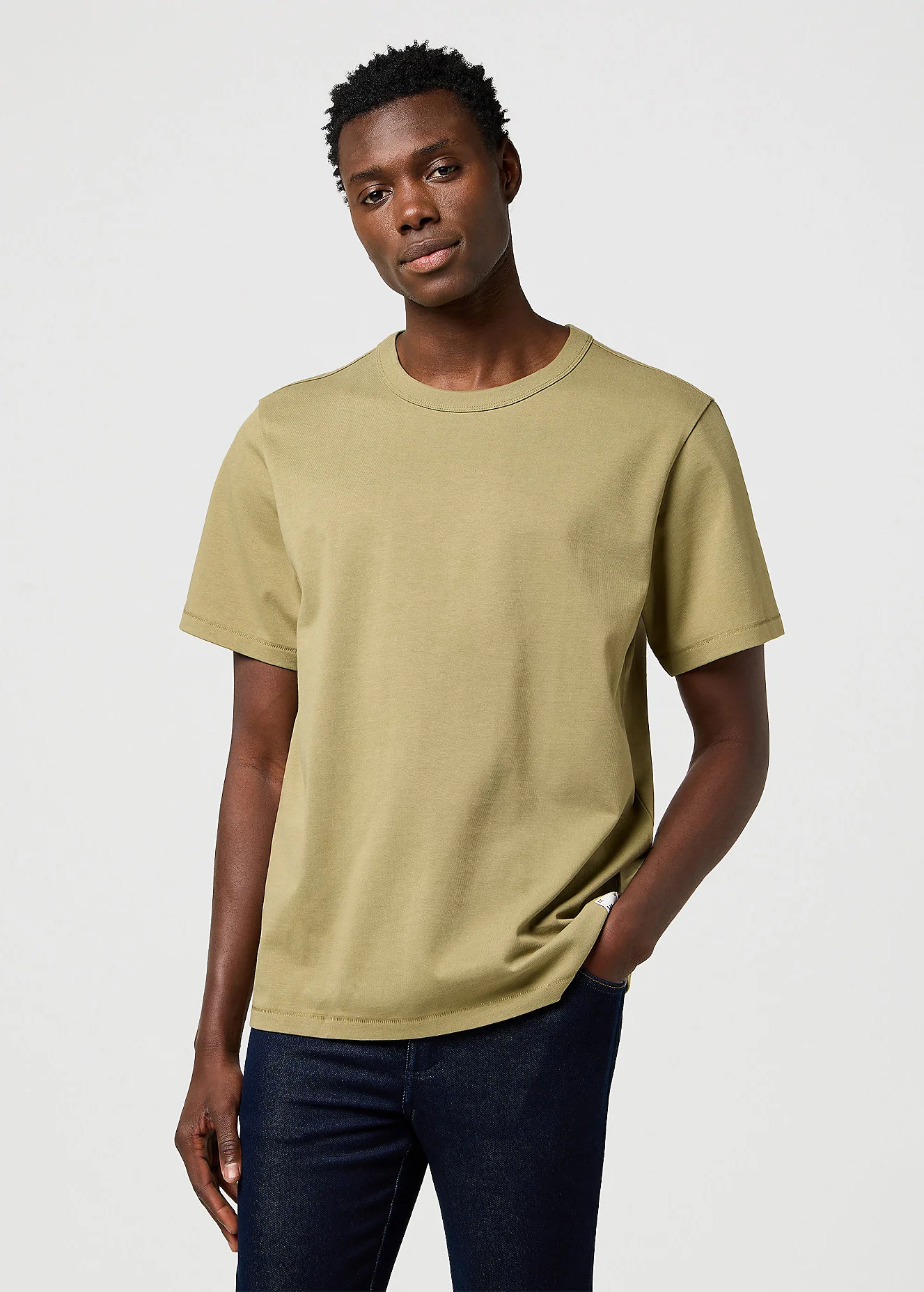 Wrangler Short Sleeve Tee Aloe