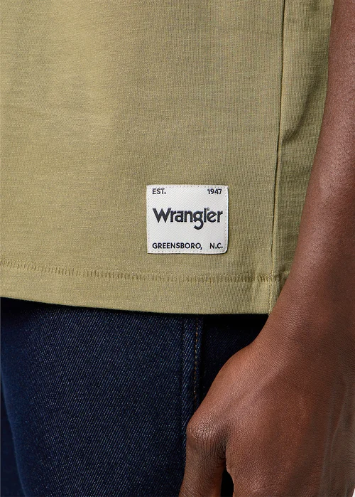 Wrangler Short Sleeve Tee Aloe