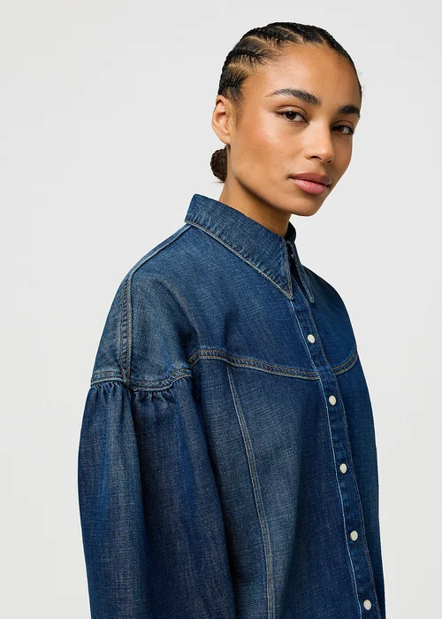 Wrangler Pintuck Shirt Homestead Haze