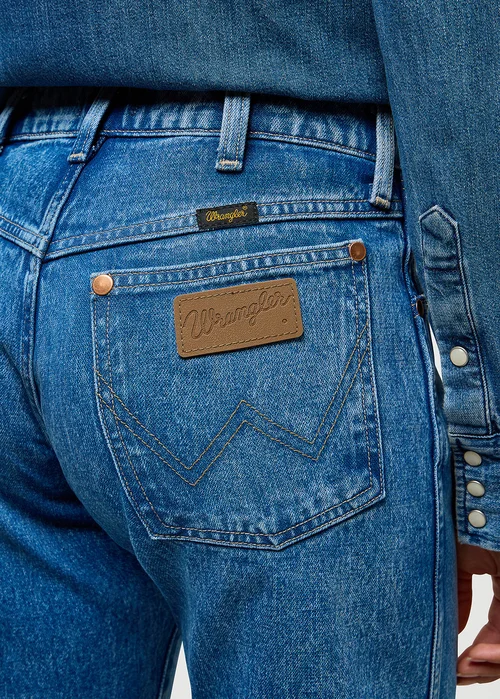 Wrangler Low Rise Cowboy Jeans Lasso Lagoon