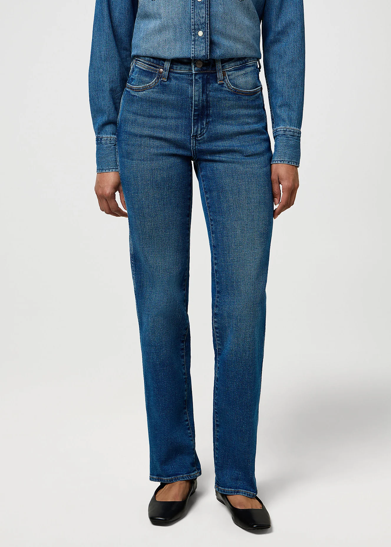 Wrangler Straight Cowboy Crest