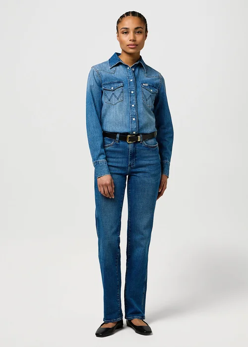 Wrangler Straight Cowboy Crest