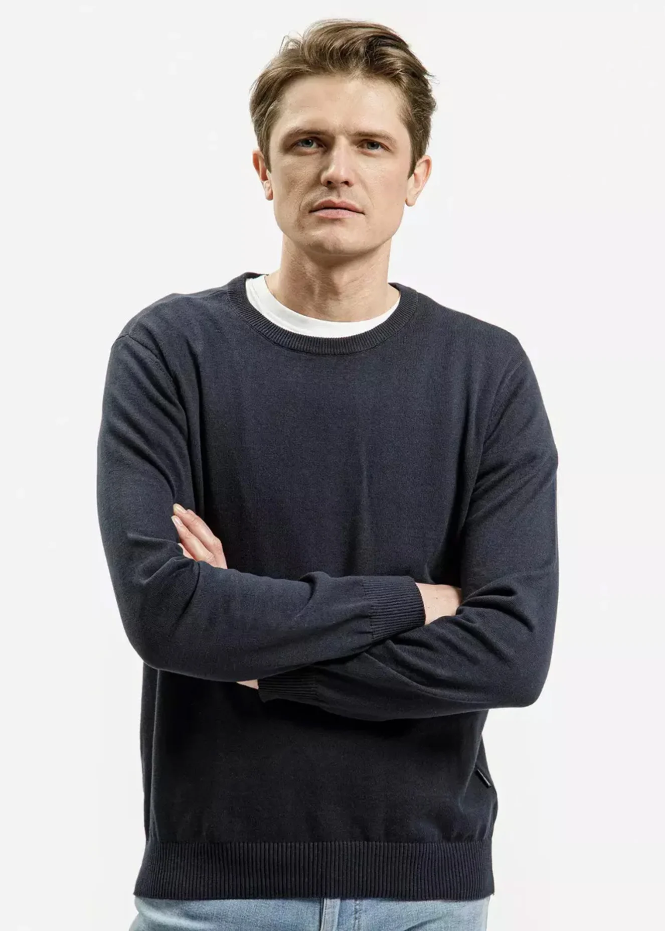 Mski Sweter Cross Jeans