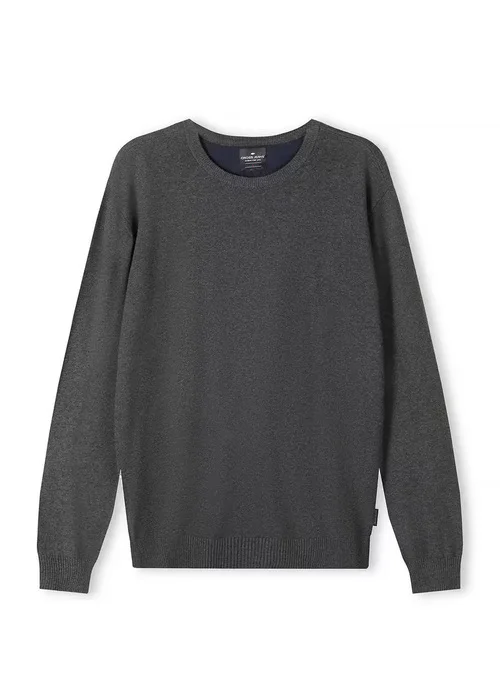 Szary Mski Sweterek Cross Jeans