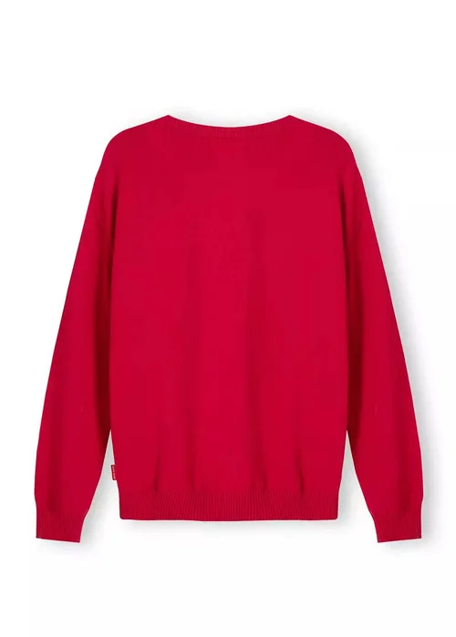 Czerwony Sweter Cross Jeans Basic