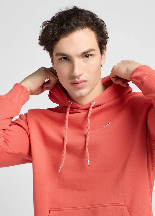 Lee Plain Hoodie Poppy