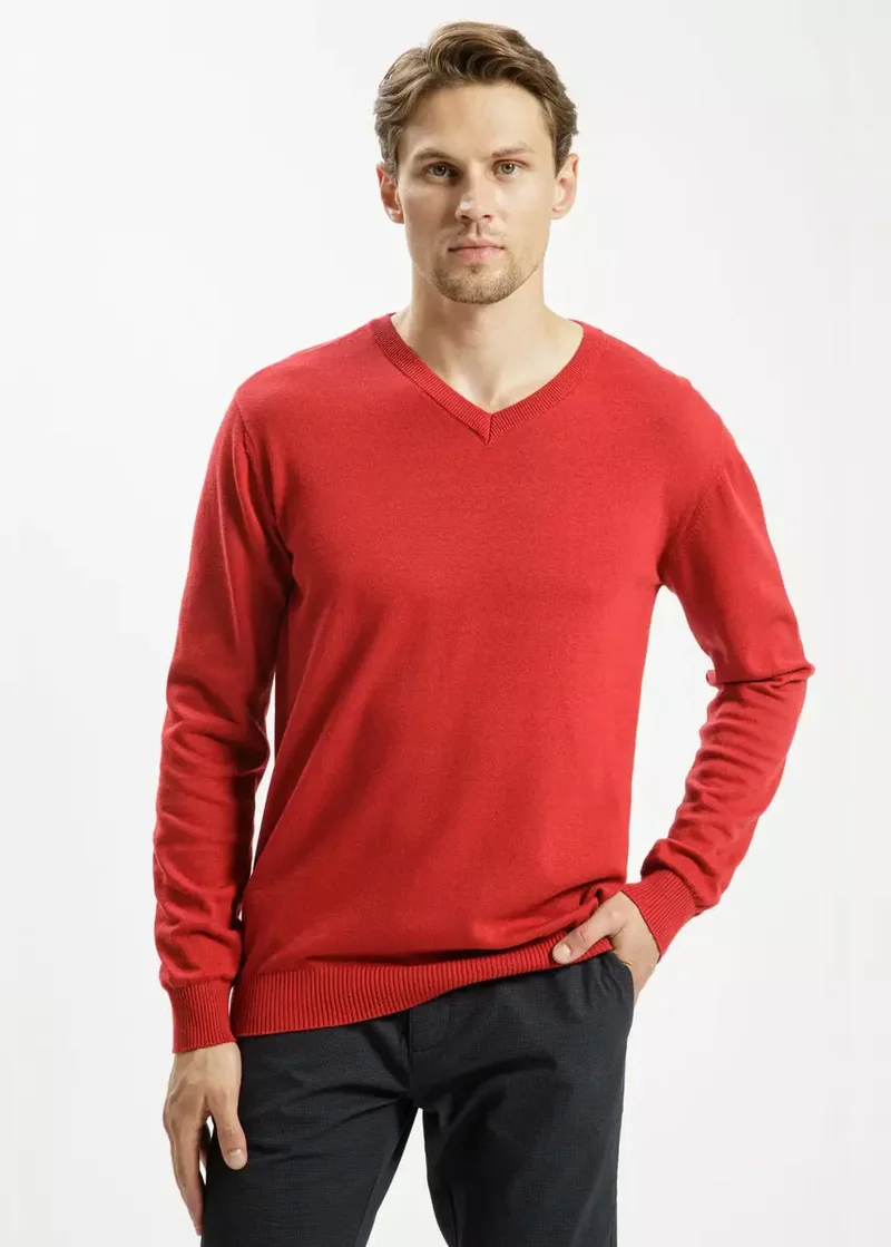 Cross Jeans Knitwear Dried Tomato