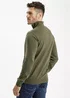 Cross Jeans Halfzip Knit Khaki 002