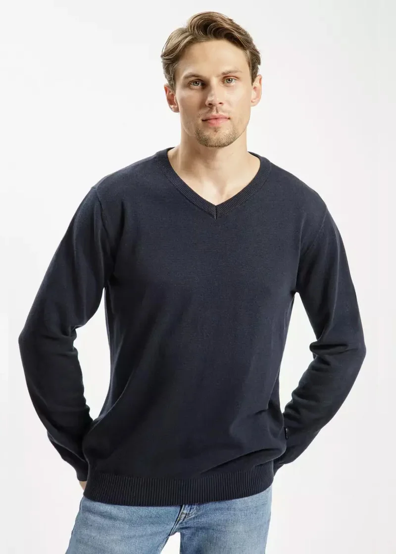 Granatowy Sweter Cross Jeans