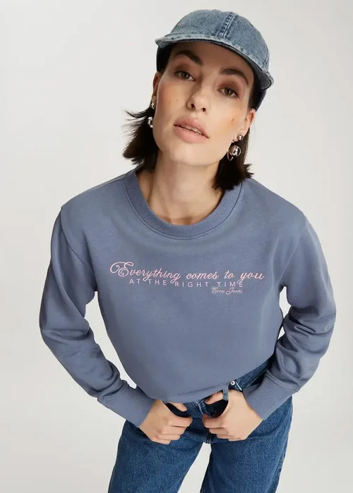 Niebieska Damska Bluza Cross Jeans