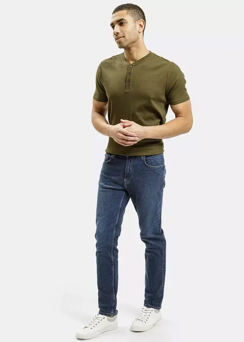 Zielona Koszulka Na Guziki Cross Jeans