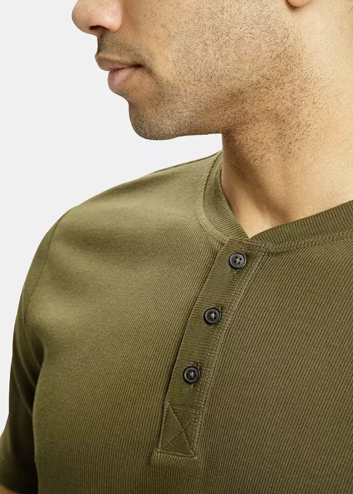 Zielona Koszulka Na Guziki Cross Jeans