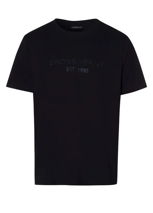 Granatowy Podkoszulek Cross Jeans