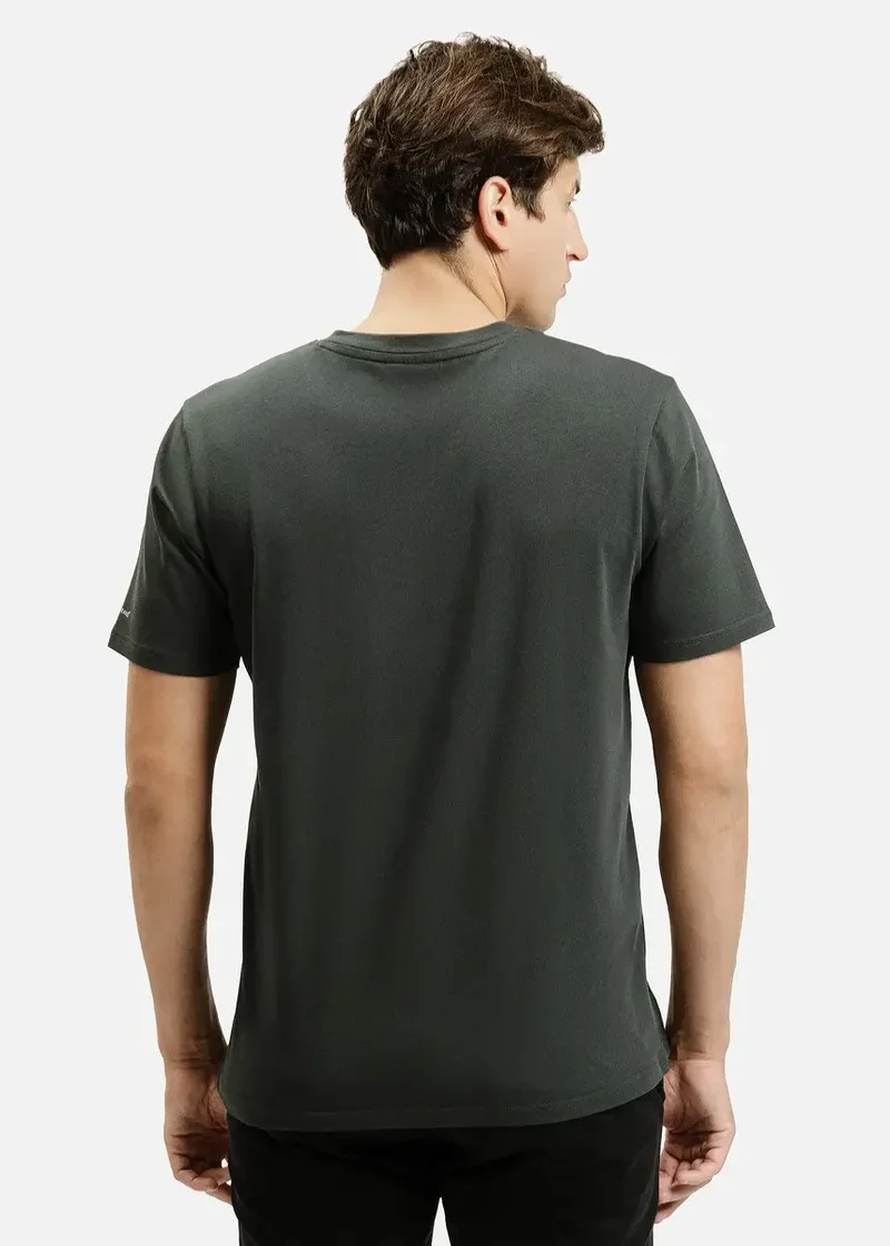 Ciemnozielona Koszulka Cross Jeans