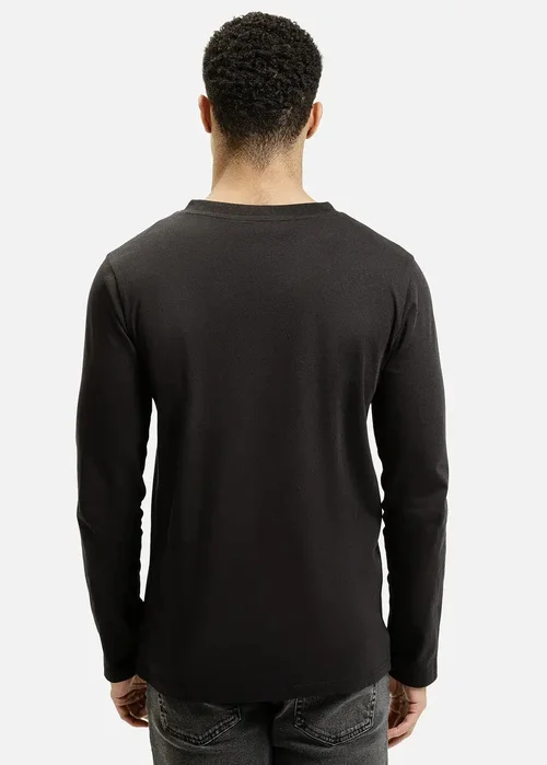 Cross Jeans Long Sleeve T Shirt Black