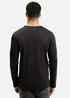 Cross Jeans Long Sleeve T Shirt Black