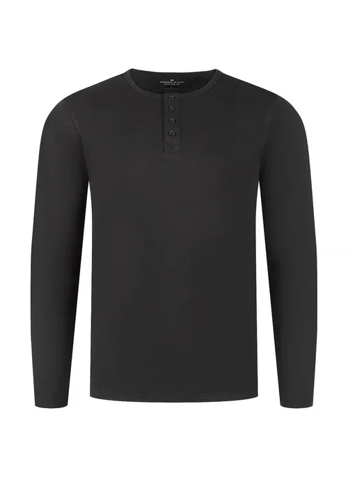 Cross Jeans Long Sleeve T Shirt Black