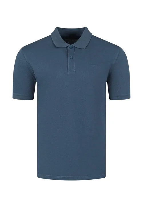 Cross Jeans Koszulka Polo Petrol