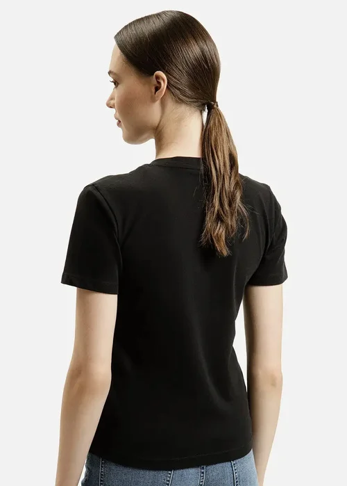 Czarny Damski T Shirt Cross Jeans