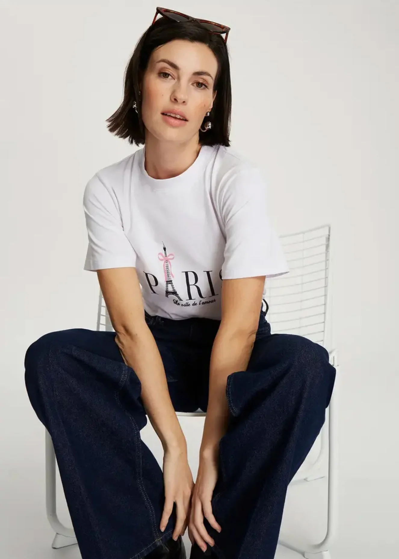 Biaa Koszulka Cross Jeans Paris