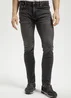 Czarne Dinsy Slim Cross Jeans Blake