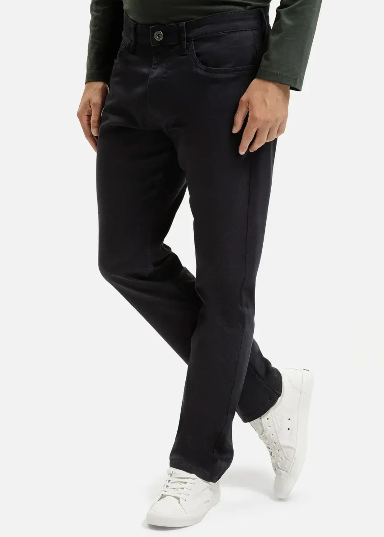 Granatowe Dinsy Greg Cross Jeans