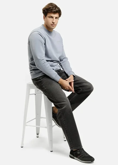 Szare Komfortowe Dinsy Cross Jeans