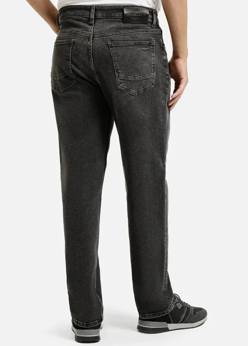 Szare Komfortowe Dinsy Cross Jeans