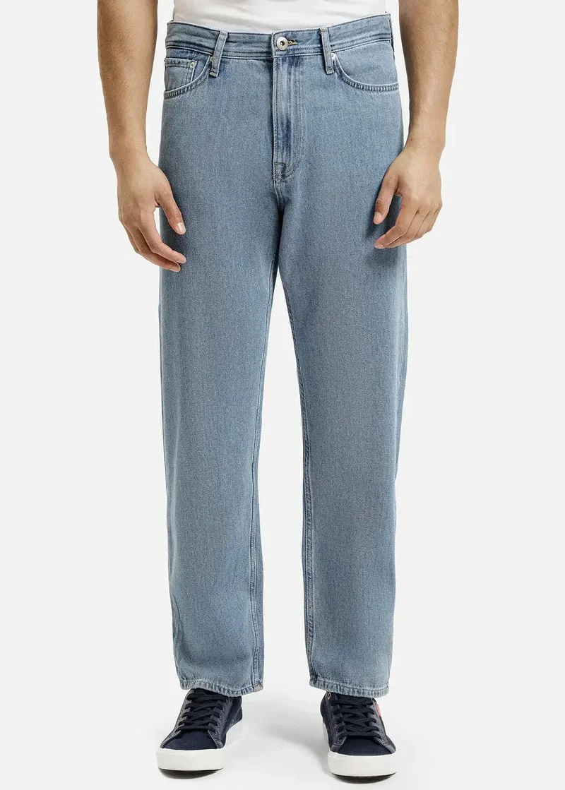 Jasnoniebieskie Dinsy Baggy Cross Jeans