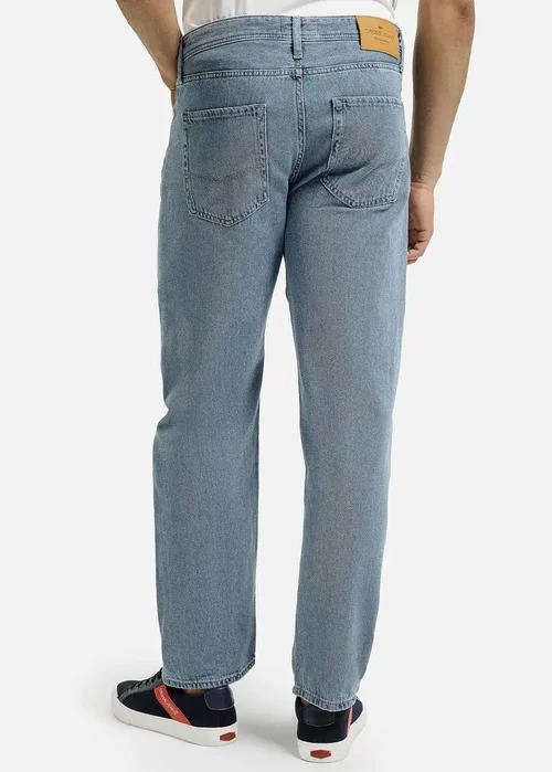 Jasnoniebieskie Dinsy Baggy Cross Jeans