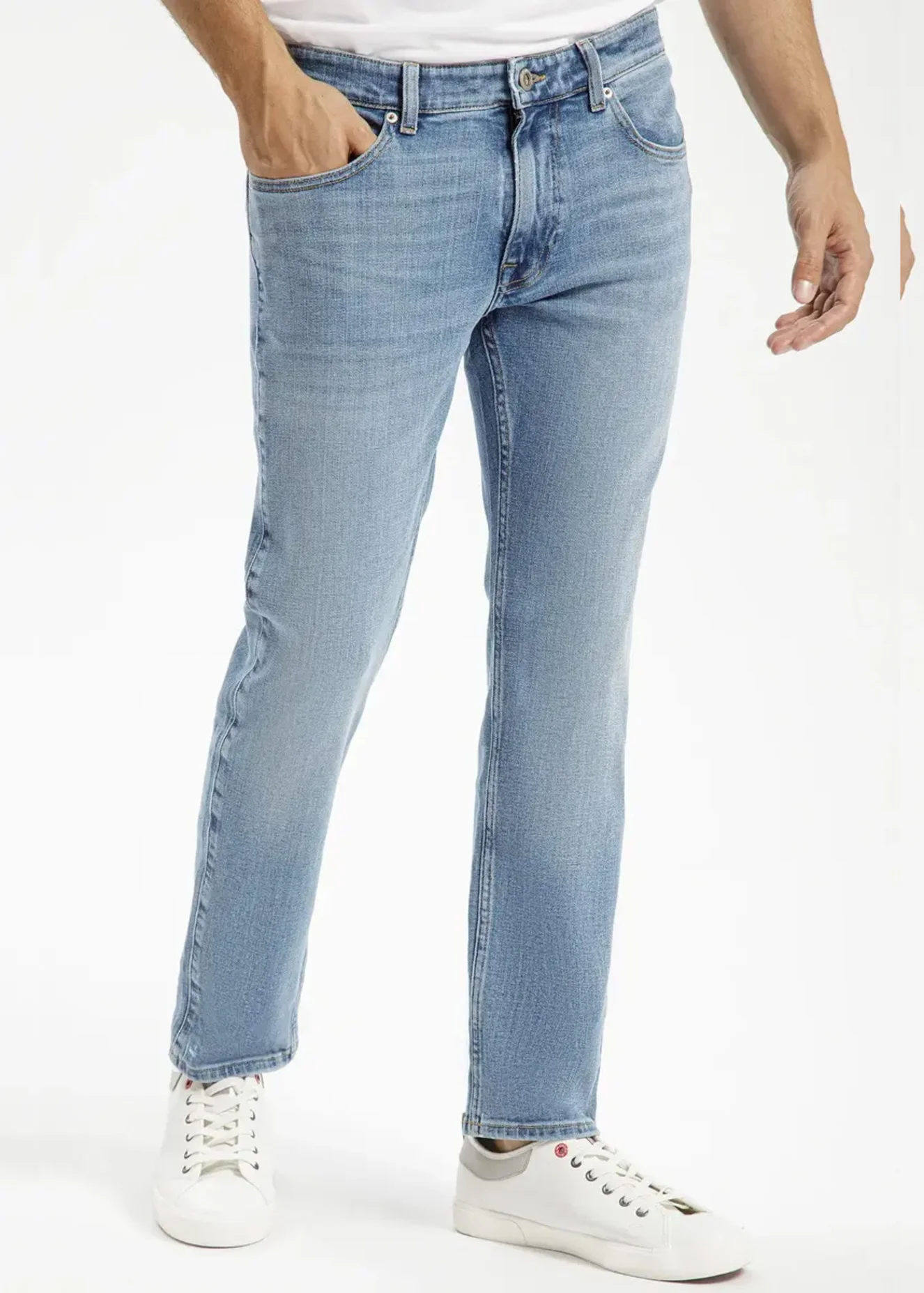 Niebieskie Dinsy Cross Jeans Greg