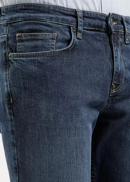 Niebieskie Dinsy Cross Jeans Relaxed Fit