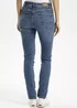 Dopasowane Dinsy Cross Jeans Anya W Kolorze Mid Blue