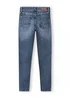 Dopasowane Dinsy Cross Jeans Anya W Kolorze Mid Blue