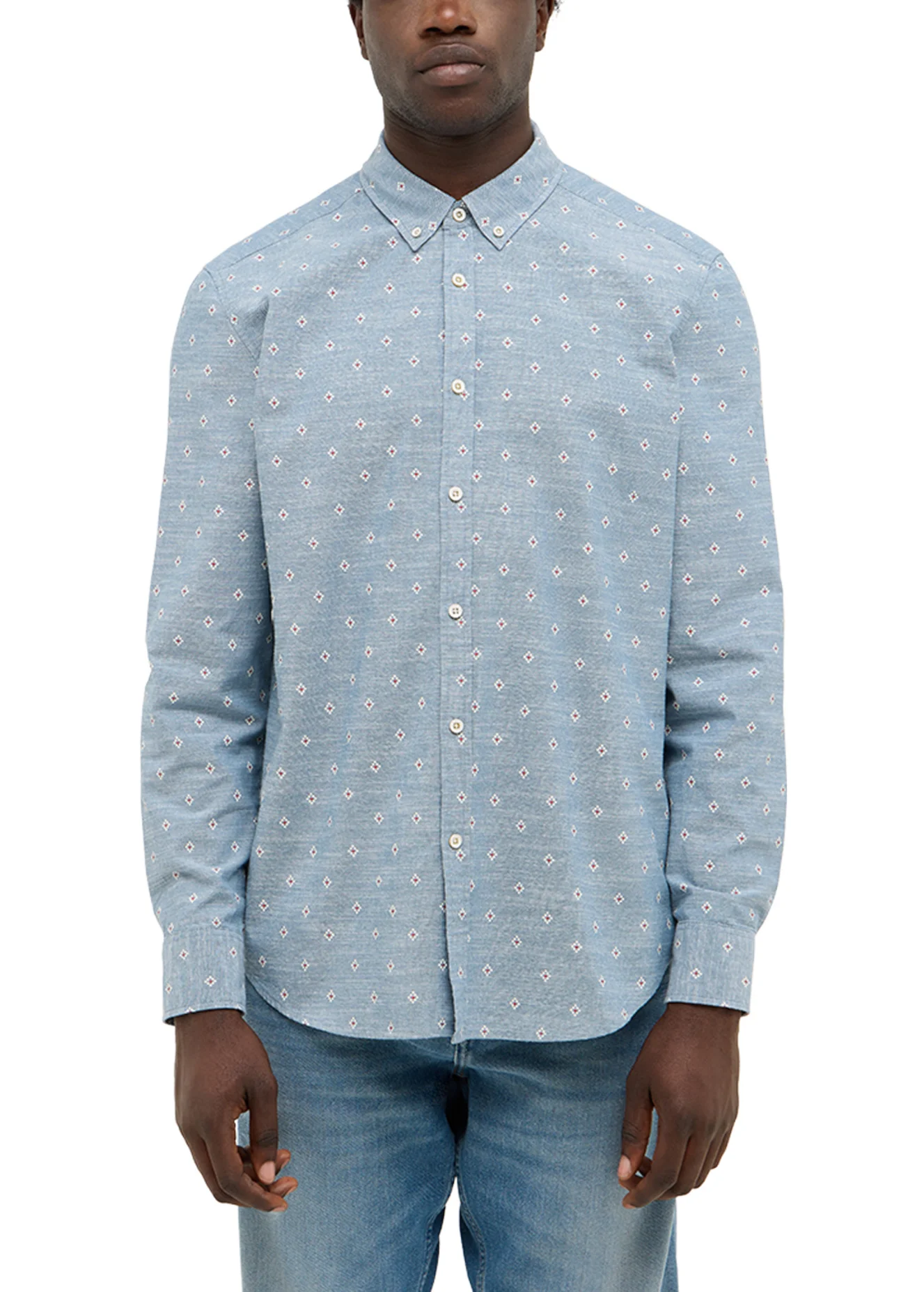 Mustang Elmore Ikat Light Chambray