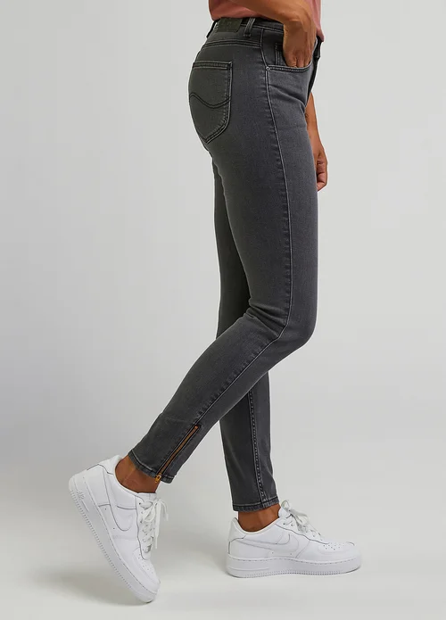 Lee Scarlett High Zip Moody Grey