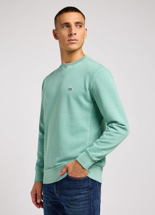 Lee Plain Crew Sweatshirt Intuition Grey - 112349100