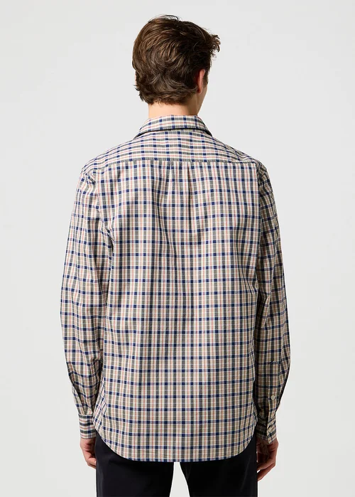 Wrangler One Pocket Shirt Beige