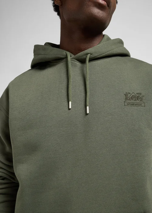 Lee Workwear Hoodie Oak Moss