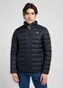Lee Stand Collar Puffer Jacket Black