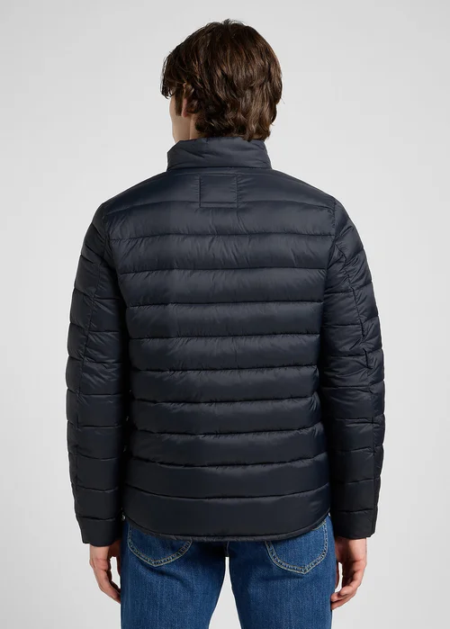 Lee Stand Collar Puffer Jacket Black