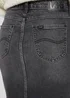 Lee Moto Skirt Charred Black
