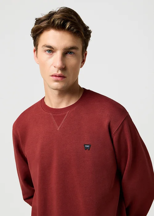 Wrangler Regular Sign Off Tee Fired Brick