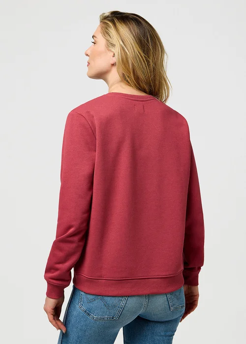 Wrangler Regular Sweatshirt Earth Red