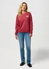 Wrangler Regular Sweatshirt Earth Red