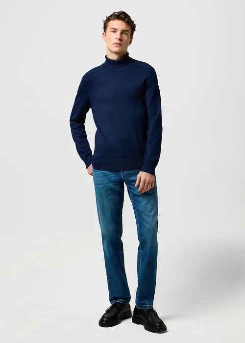 Wrangler Turtleneck Navy