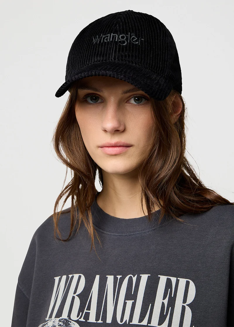Wrangler Courdoy Cap Black