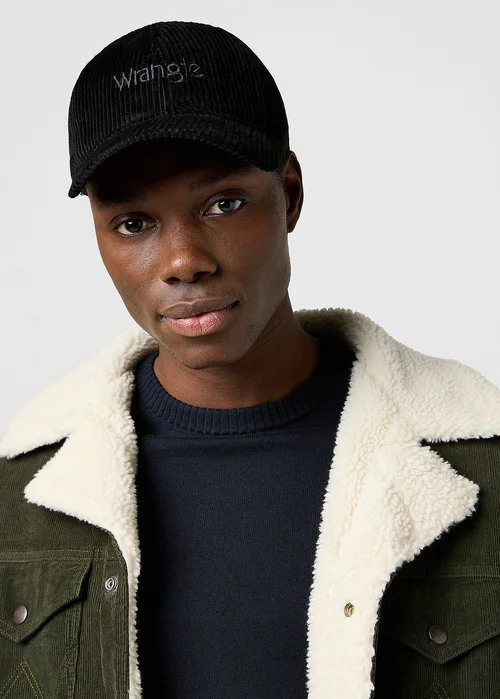 Wrangler Courdoy Cap Black