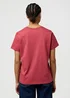 Wrangler Slim Sign Off Tee Earth Red