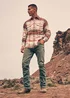 Wrangler Loose Western Shirt Birch Check